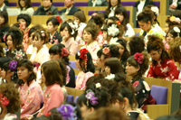 学位授与式　短大