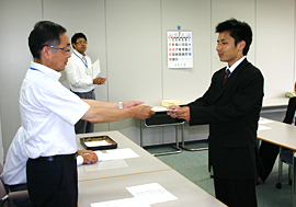 奨学金贈呈01