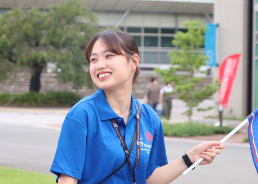 キャンパスツアーの写真