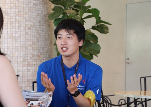 学生フリートークの写真