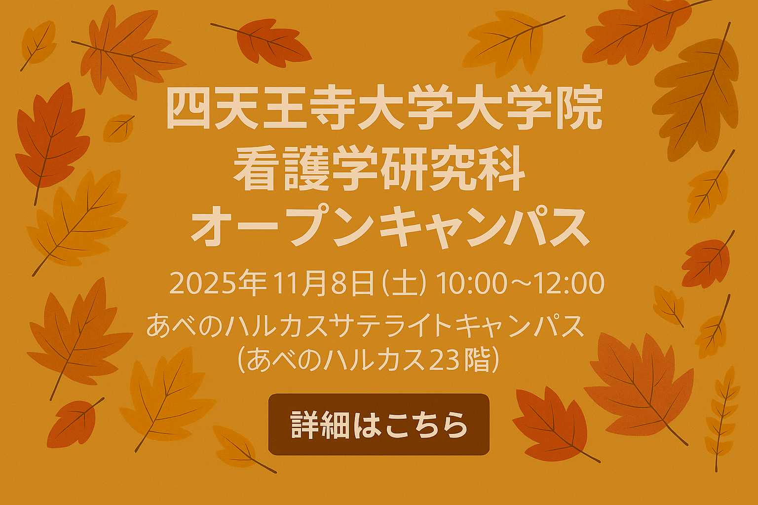看護学研究科 進学相談会