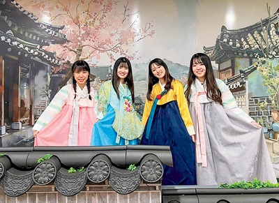韓国新丘大学へ